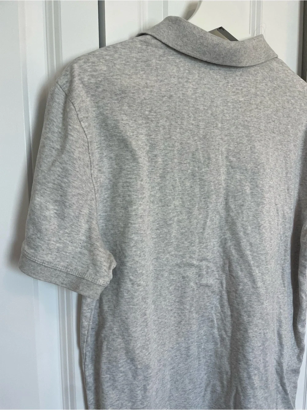 Banana Republic Gray Luxe Touch Polo